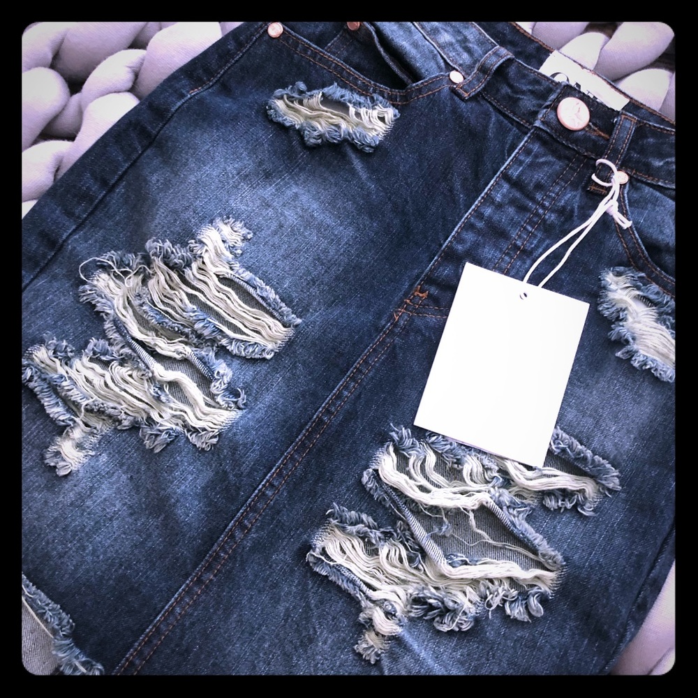 ONE by ONETEASPOON denim skirt